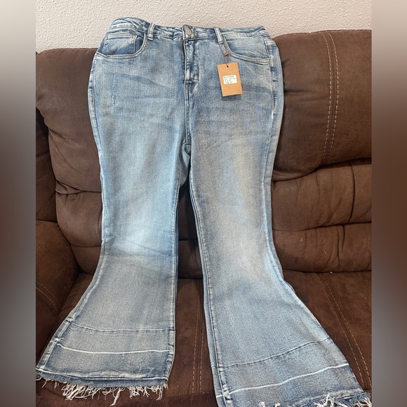 NWT Flare Denim - Picture 1 of 3
